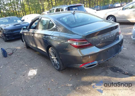 2025 Genesis G70 2.5T Awd из США, поврежденный, VIN KMTG34SC6SU152138